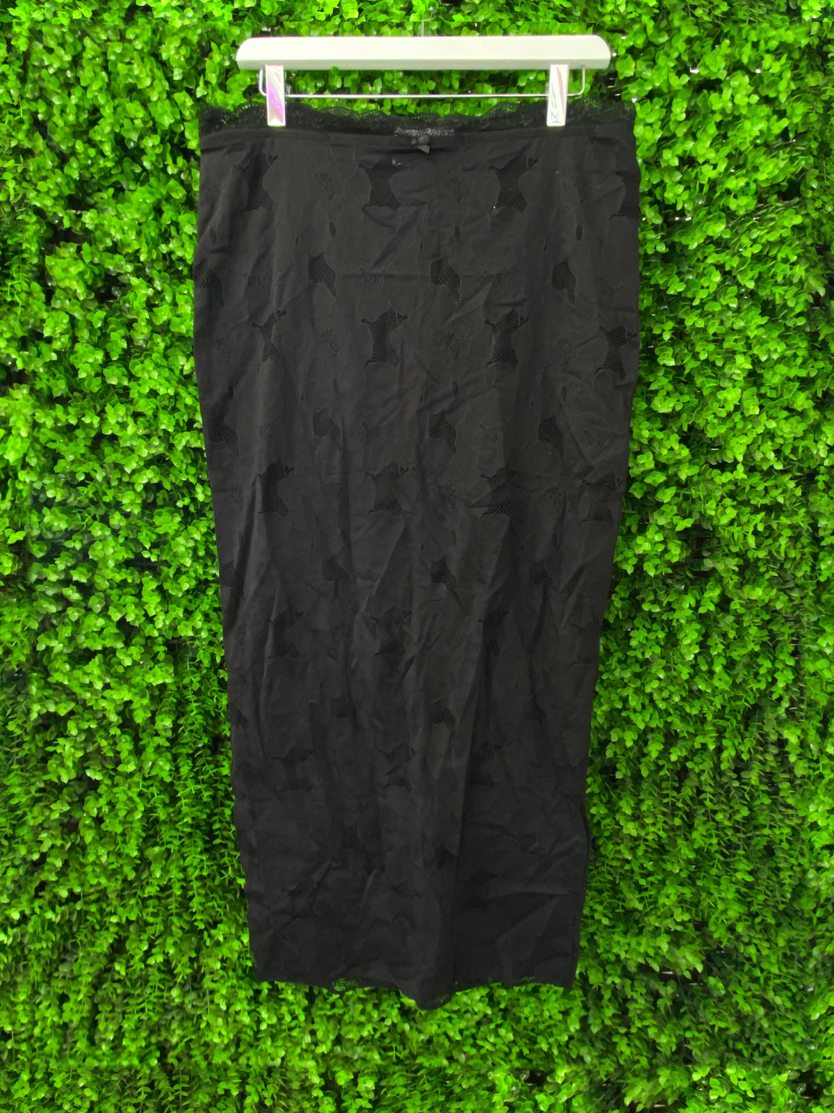 Rita Ora x Primark Black Floral Lace Maxi Skirt