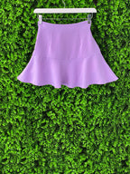 Zara Lilac Tie-Waist Mini Skirt